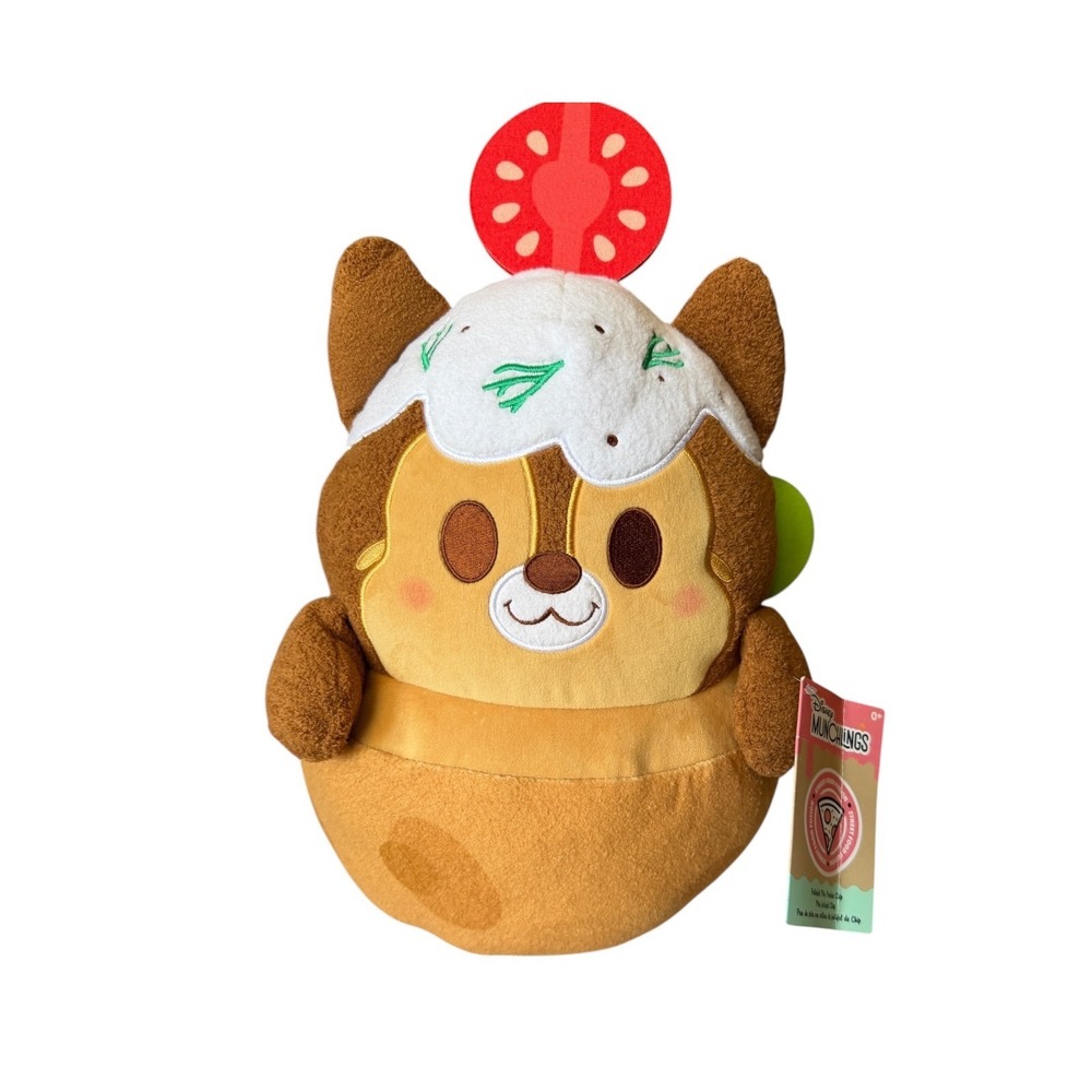 Disney Munchlings Plush‎ Falafel Pita Pocket NWT Street Food Chip Disney Parks